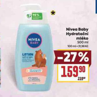 NIVEA BABY HYDRATAN MLKO