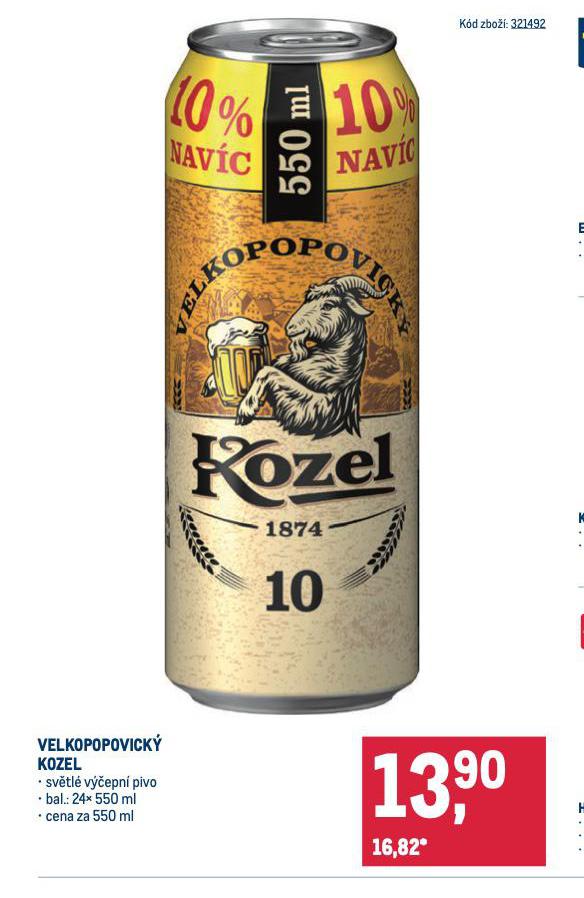 PIVO VELKOPOPOVICK KOZEL