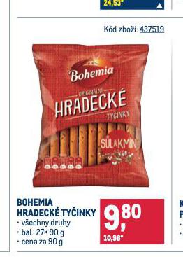 BOHEMIA HRADECK TYINKY