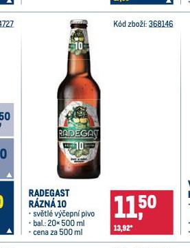 PIVO RADEGAST