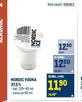 NORDIC ICE VODKA