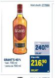 GRANT'S TRIPLE WOOD WHISKY