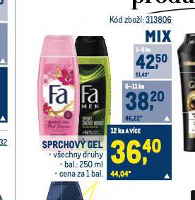 FA SPRCHOV GEL