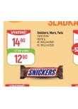 SNICKERS, MARS, TWIX