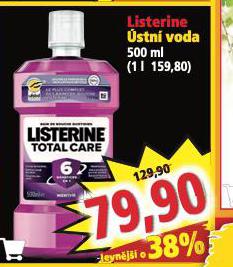 LISTERINE STN VODA