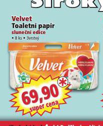 VELVET TOALETN PAPR