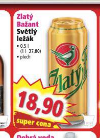 PIVO ZLAT BAANT