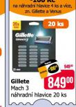 GILLETTE MACH3 NHRADN HLAVICE