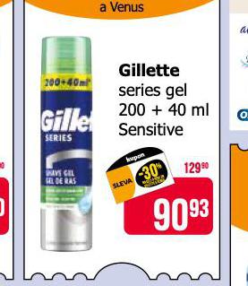 GILLETTE GEL NA HOLEN