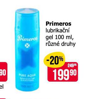 PRIMEROS LUBRIKAN GEL