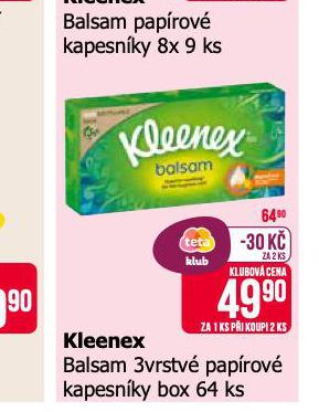 KLEENEX PAPROV KAPESNKY