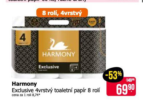 HARMONY TOALETN PAPR