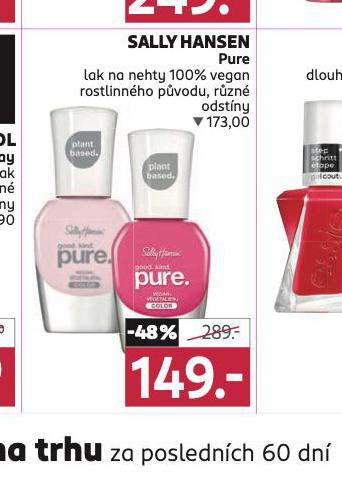 SALLY HANSEN PURE LAK NA NEHTY