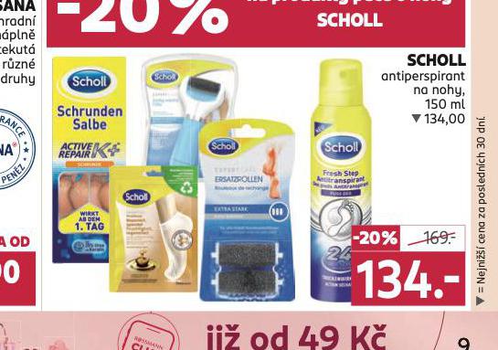 SCHOLL ANTIPERSPIRANT NA NOHY