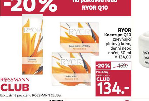 RYOR KOENZYM Q10 KRM