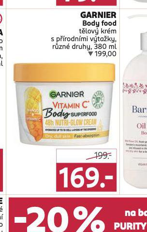 GARNIER BODY FOOD TLOV KRM