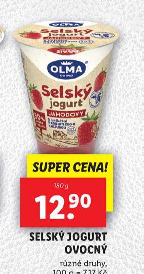 SELSK JOGURT OVOCN