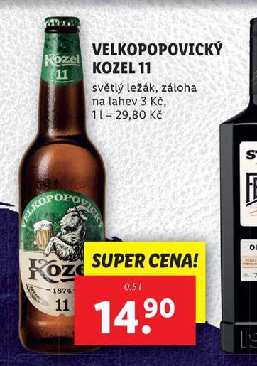 PIVO VELKOPOPOVICK KOZEL 11