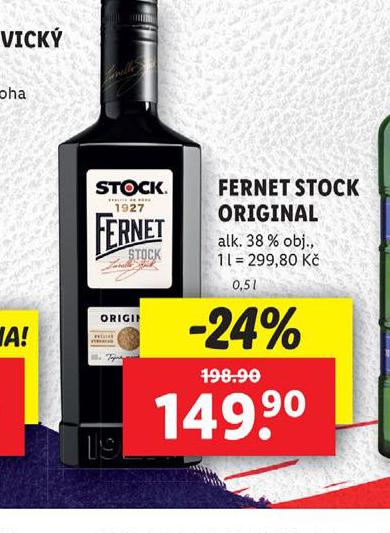 FERNET STOCK ORIGINAL