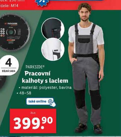 PRACOVN KALHOTY S LACLEM