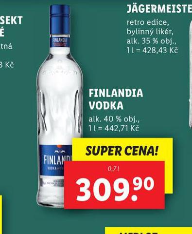 FINLANDIA VODKA