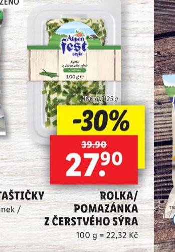 ROLKA / POMAZNKA Z ERSTVHO SRA