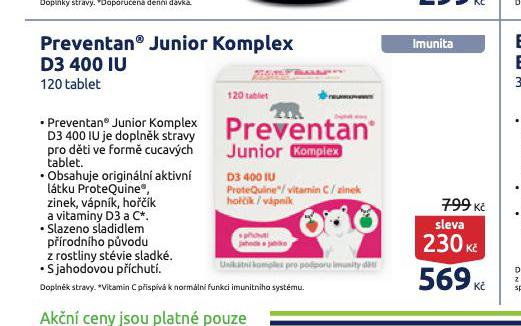 PREVENTAN JUNIOR KOMPLEX