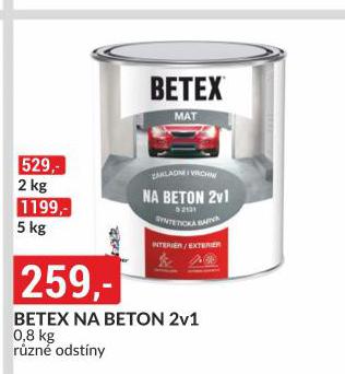 BETEX NA BETON