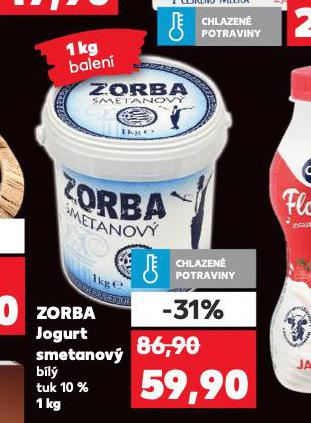 ZORBA JOGURT SMETANOV