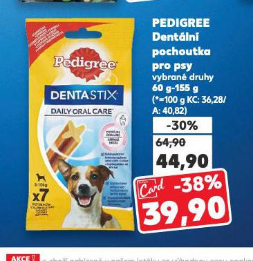 PEDIGREE DENTLN POCHOUTKA PRO PSY