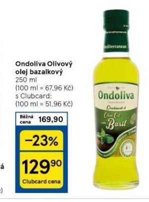 ONDOLIVA OLIVOV OLEJ BAZALKOV