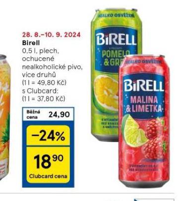 BIRELL NEALKOHOLICK PIVO