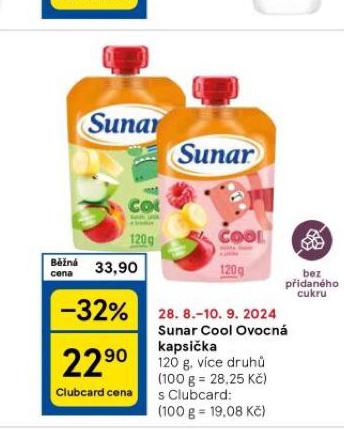 SUNAR COOL OVOCN KAPSIKA