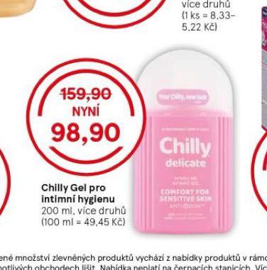 CHILLY GEL PRO INTIMN HYGIENU