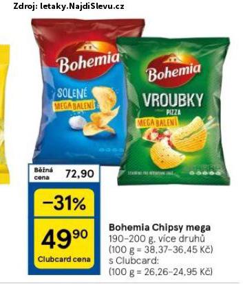 BOHEMIA CHIPSY