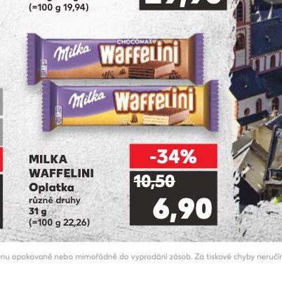 MILKA WAFFELINI OPLATKA