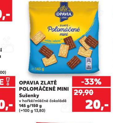 OPAVIA ZLAT POLOMEN MINI