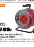 EMOS PVC PRODLUOVAC KABEL NA BUBNU