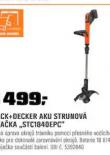 BLACK+DECKER AKU STRUNOV SEKAKA