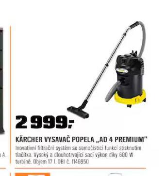 KARCHER VYSAVA POPELA