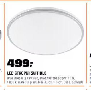 LED STROPN SVTIDLO