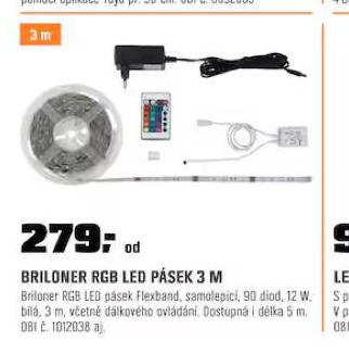 BRILONER RGB LED PSEK