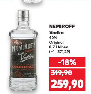 NEMIROFF VODKA