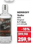 NEMIROFF VODKA