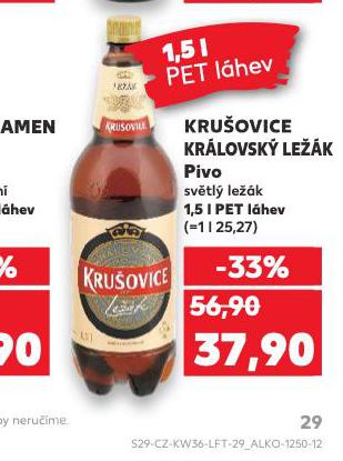 PIVO KRUOVICE 12 KRLOVSK LEK