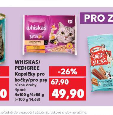 WHISKAS KAPSIKY PRO KOKY