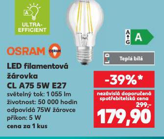 OSRAM LED FILAMENTOV ROVKA