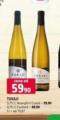 TOKAJI ARANYFRT CUVE