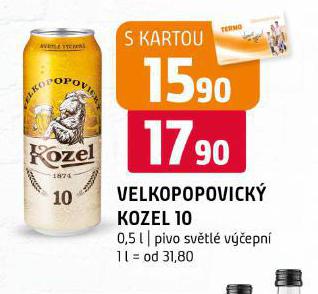 PIVO VELKOPOPOVICK KOZEL 10