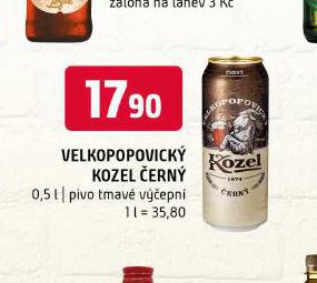 PIVO VELKOPOPOVICK KOZEL ERN